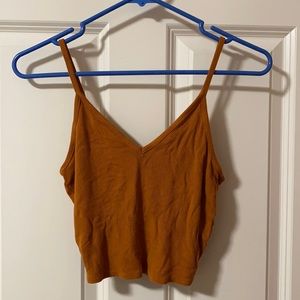 Tilly’s Destined ribbed cropped tank top